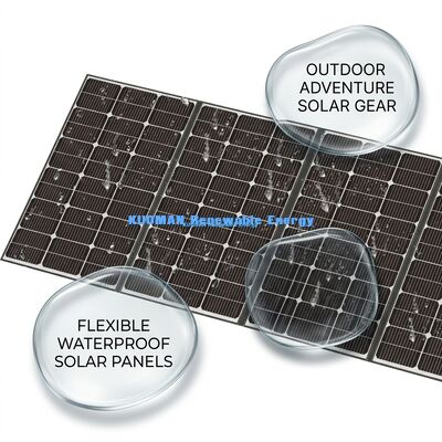 400W tragbares Solar-Ladegerät mit IP68-Wasserdichtem und verstellbarem Kickstand für Camping und Wandern