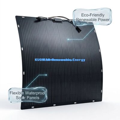 200W Bifaziales Flexibles Solarpanel - Polykristallines Silizium-Solarpanel für erneuerbare saubere Energie