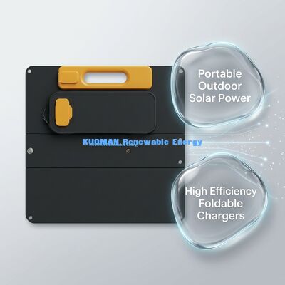 100W faltbares Solarpanel mit IBC-Solartechnologie für Handys und Laptops