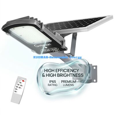 IP65 Wasserdichte 300W-500W Split-Solarstraßenlaterne mit LiFePO4-Akku und Solarpanel
