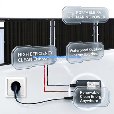 200W Hocheffizientes biegbares flexibles Solarpanel für erneuerbare saubere Energie