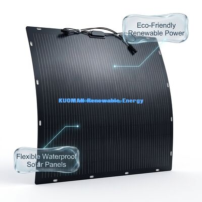 200W Bifaziales Flexibles Solarpanel - Polykristallines Silizium-Solarpanel für erneuerbare saubere Energie