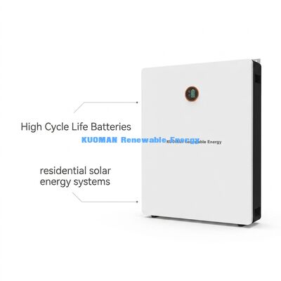 KM 48V 300Ah LiFePO4 Batterie Wandmontage Heimspeicher mit 8000 Zyklen