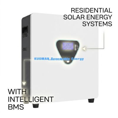 Wandmontierte LiFePO4-Batterie mit 6000 Zyklen und 48V 200Ah für Heimspeicher und Solarhybridsysteme