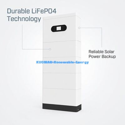 KM New Power 51.2V 400Ah LiFePO4 Home Battery Storage System mit 10,24 KWh ~ 30,72 KWh Kapazität und 6000 Zyklen Lebensdauer