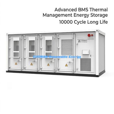 215 KWh kommerzielle ESS-Batterie Lithium-Ionen-Energiespeichersystem mit 10.000 Zyklen