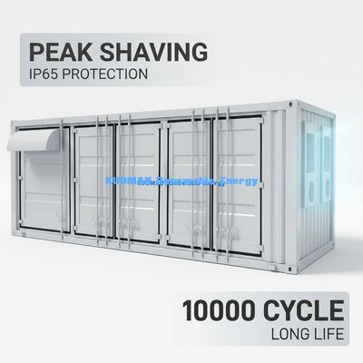 IP54-Qualifizierte kommerzielle ESS mit fortschrittlichem BMS und thermischem Management für industrielle Batteriespeicher