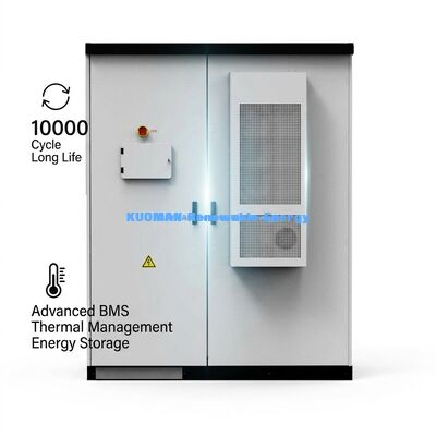 215 KWh 768 V kommerzielles Energiespeichersystem mit 10.000 Zyklen für Bürogebäude