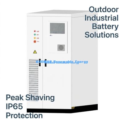107.52KWh Kapazität Kommerzielle ESS-Batterie mit LiFePO4-Technologie und skalierbarem System zur industriellen Energiespeicherung