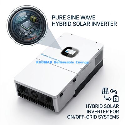 Smart 3-Phasen-Hybrid-Wechselrichter mit IP65-Bewertung und 5-Jahres-Garantie für ein zuverlässiges Strommanagement