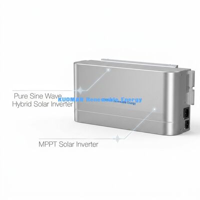 Zuverlässiger 11 kW Hybrid-Solarumrichter mit reinem Sinus-Wellen-Ausgang und Dual-MPPT für die Sicherungsleistung