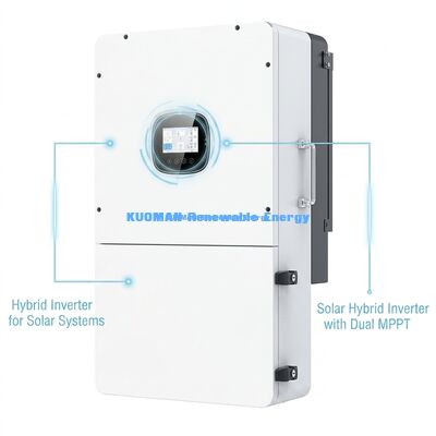 BSR-Serie 36kW High PV Input Drei-Phase Hybrid Solar Inverter mit Lithium-Batterie und IP65-Schutz
