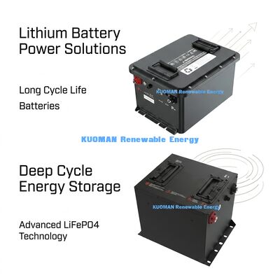 48V 50Ah-150Ah LiFePO4 Golf Cart Batterie mit 8000 Zyklen für langlebige Leistung