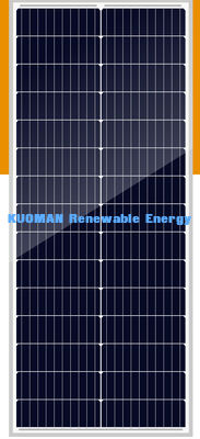 70 Watt monokristalline Solarzelle 18 V hohe Effizienz IP67 für RV-Boot Off-Grid