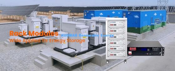Datencenter-Rack Batterie 48V LiFePO4 200Ah Lösung