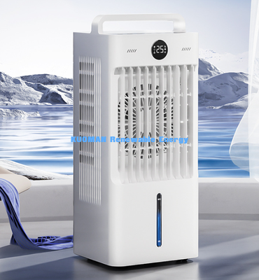 Niedriger Lärm 36dB Luftkühler Lüfter Zustand, 12H Timer Breitspannung Portable AC Lüfter für Schlafzimmer