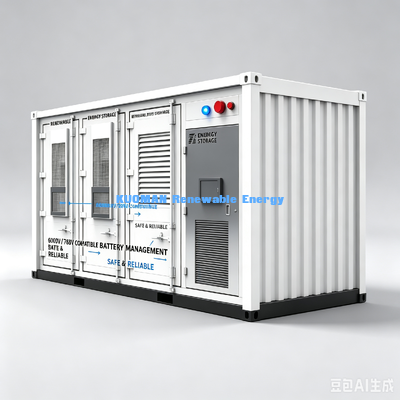 Langlebigkeit 8000-Zyklus-Container Batterie-Speicher an Ort und Stelle erneuerbare kommerzielle LFP ESS Lösung