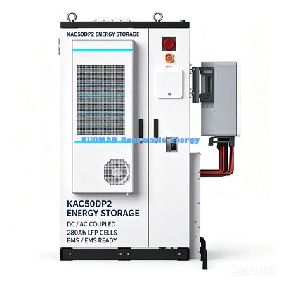 107,52 kWh All-in-One-Energiespeichersystem für gewerbliche Zwecke | 50-kW-Hybrid-Solar-ESS für die Notstromversorgung von Fabrikfarmhotels