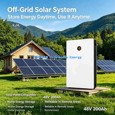 Powerwall 48V 200Ah LiFePO4 Wandbatterie Solarspeicherlösung