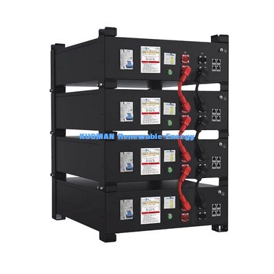 51.2V Stapelbare LiFePO4 Batterie 10,24kWh  30,72kWh