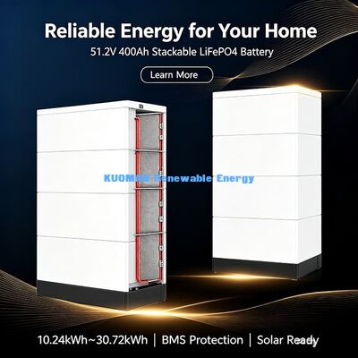 Hybrid-Solar-System Stackbare Lithiumbatterien mit 48 V-Ladung über Solarzellen oder Dieselgeneratoren