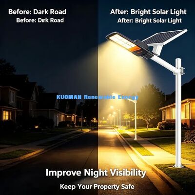 Pole & Wall Mount Solar Split Street Light Anti-Oxidation Outdoor Fixture