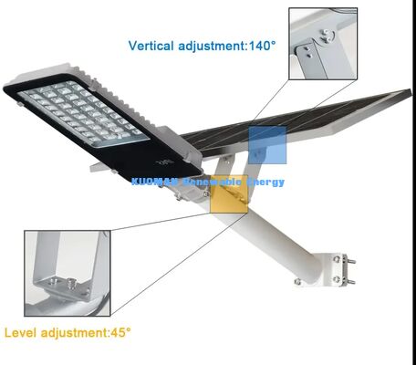 200W Split Solar Street Light IP65 Wasserdicht Dämmerung bis Morgengrauen Fernbedienung Straßenleuchte