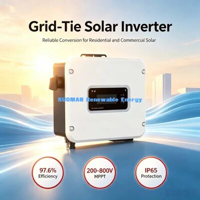 1kW-6kW On Grid Solar Inverter Single Phase PV Grid Tie Inverter for Home Solar System