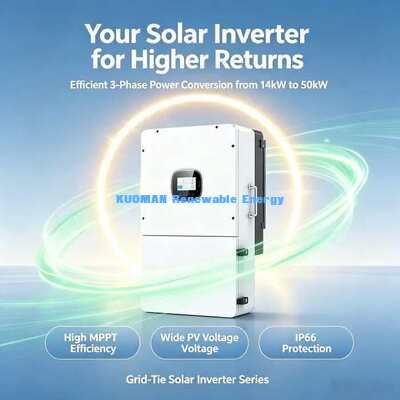350A maximale Lade- und Entladeströmung 18kW 3-Phasen-Hybrid-Solarbatterieninverter