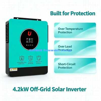 24V Batterie Hybrid Solar-Inverter 4200W Netz abgeschaltet