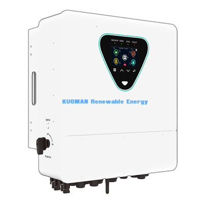 98% hoher Wirkungsgrad 6KW Hybrid-Solarumrichter 50-450VDC PV-Eingang IP65