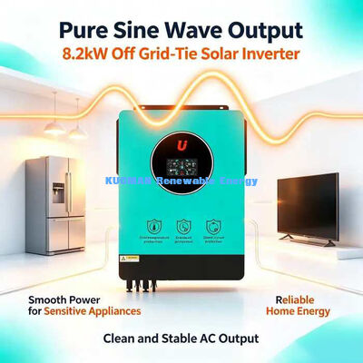 48V Blei-Säure-Lithium-Batterie-kompatibler 8,2KW Netz-Hybrid-Solarwechselrichter