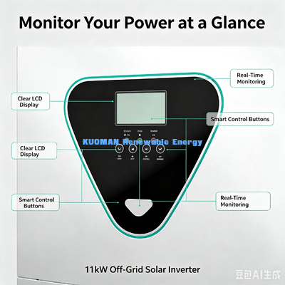 11KW Off-Grid-Solar-Inverter WiFi Optional Parallelfunktion Off-Grid-Stromversorgungssystem