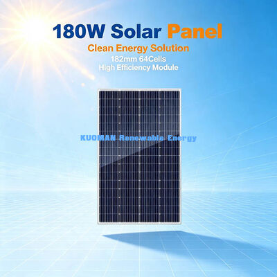 180-190W Hocheffizienz-Solarmodul | 19,95% maximale Effizienz