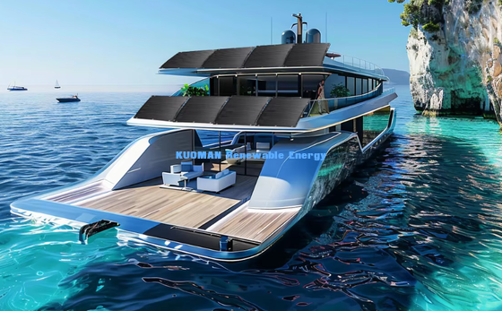 50W tragbares flexibles Solarpanel, hocheffizientes wasserdichtes Solarcharger für Yacht, Wohnmobil, Camping Notstrom