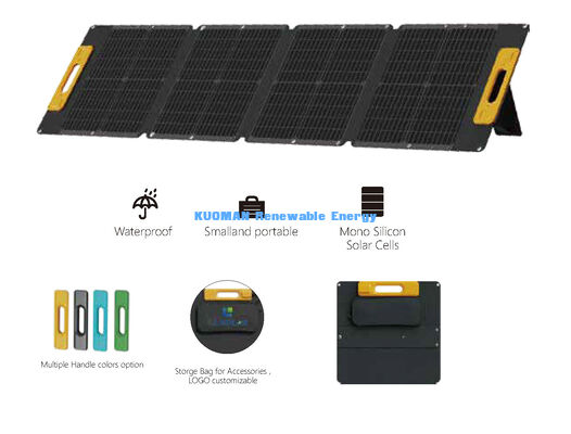 100-120W Hochleistungs-Falt-Up-Solarpaneel, tragbares wasserdichtes Solar-Ladegerät für alle Outdoor-Abenteuer