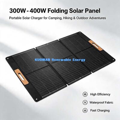 300W-400W faltbares Solarpanel, tragbares Solarladegerät für Camping, Wohnmobil, Power Station, Off-Grid